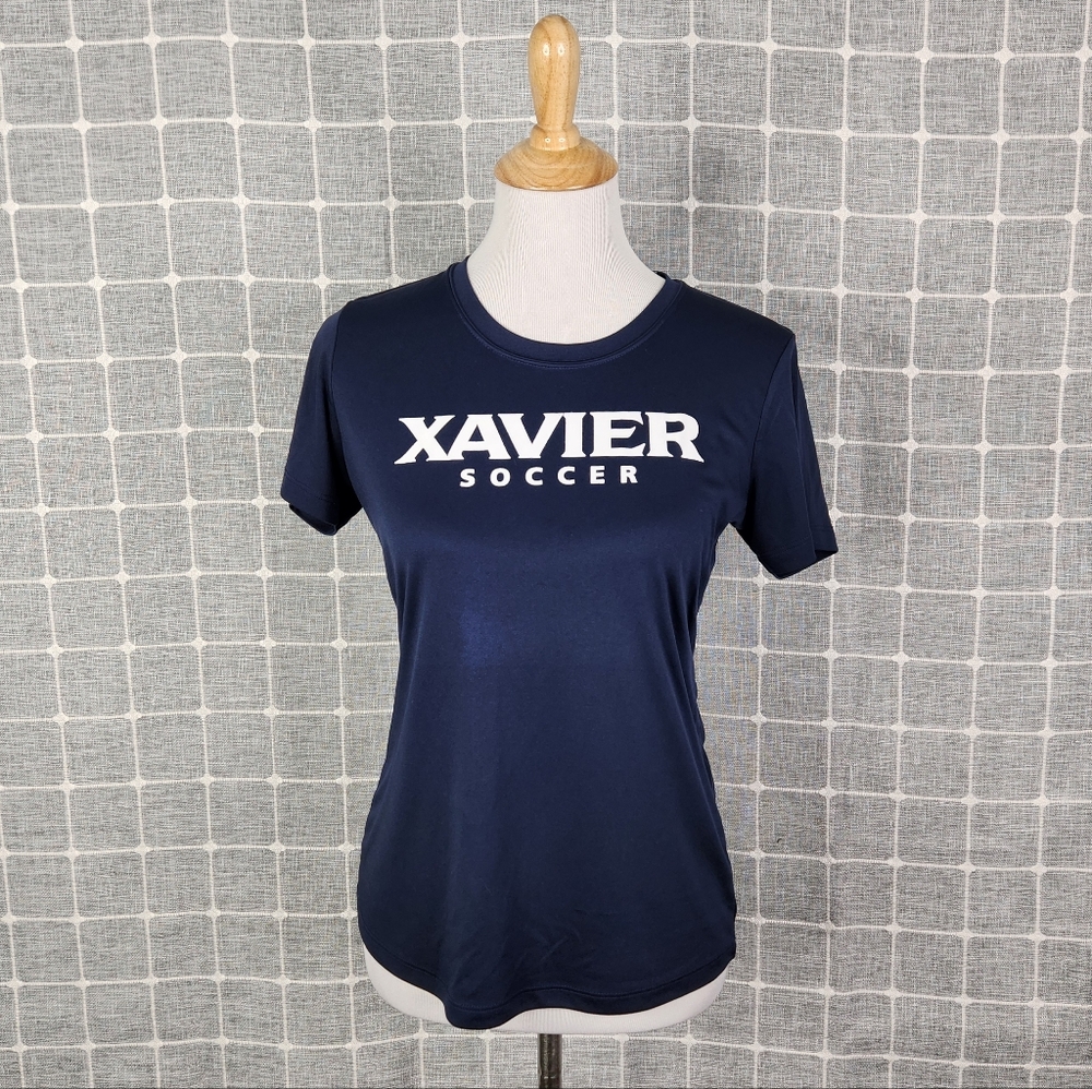 Xavier University Navy Blue Women's Soccer T-Shirt